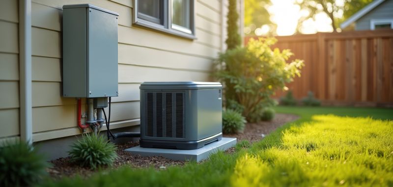 Generator with Power Panel