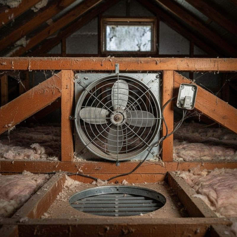 Solar Exhaust Fan Installation in Heber City, UT