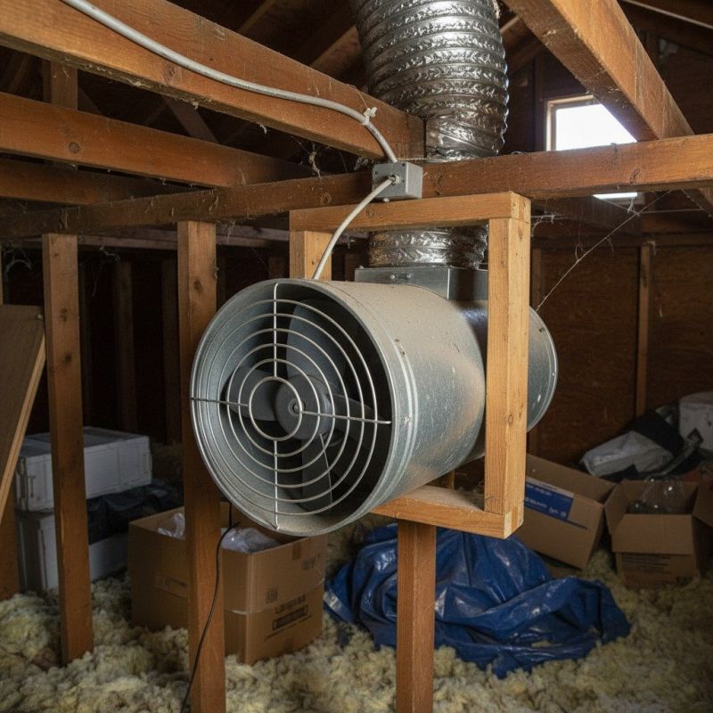 Solar Exhaust Fan Installation in Heber City, UT