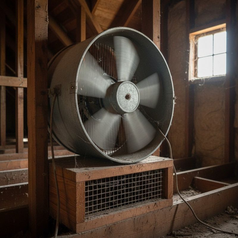 Whole House Fan Installation in Heber City, UT